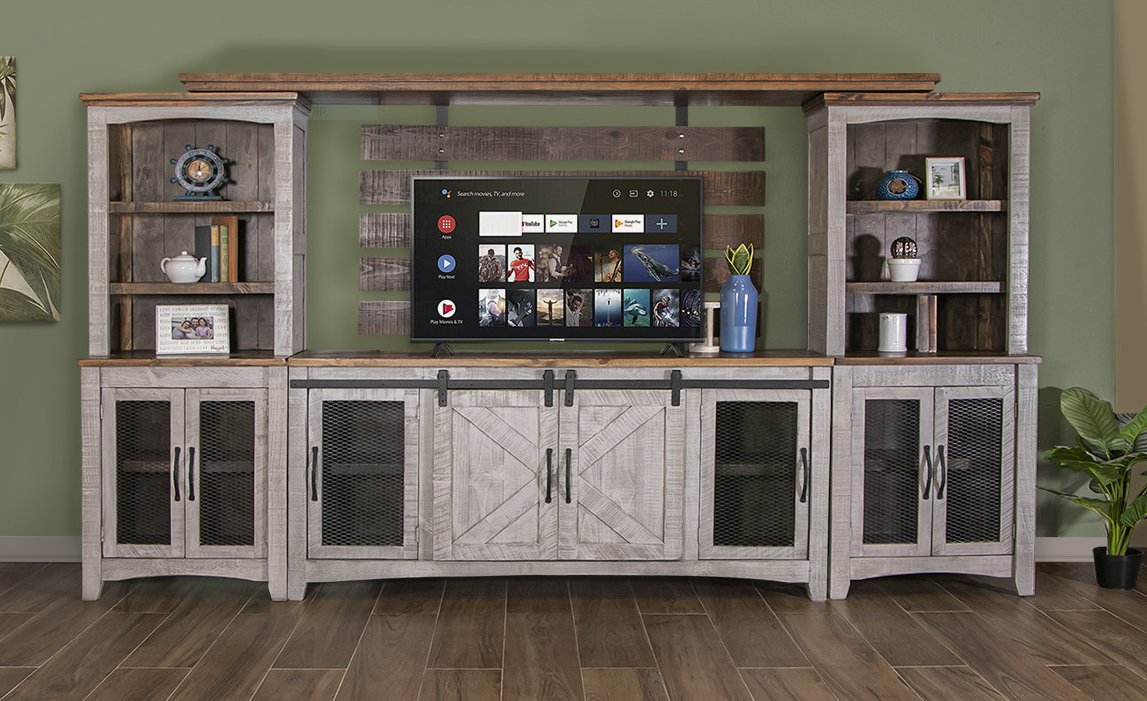 ENTERTAINMENT CENTER The Rustic Mile
