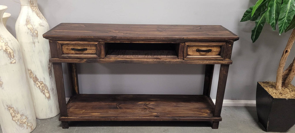 2 DRAWER 60" CONSOLE - The Rustic Mile