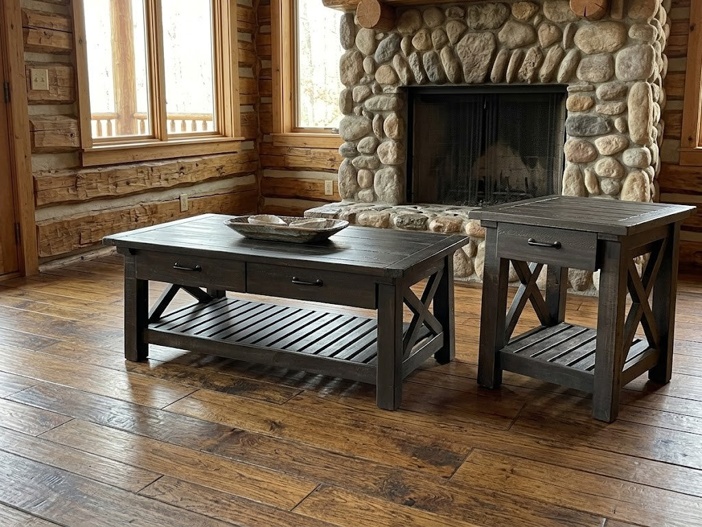 RUSTIC CANYON NASHVILLE DARK COFFEE TABLE SET – The Rustic Mile