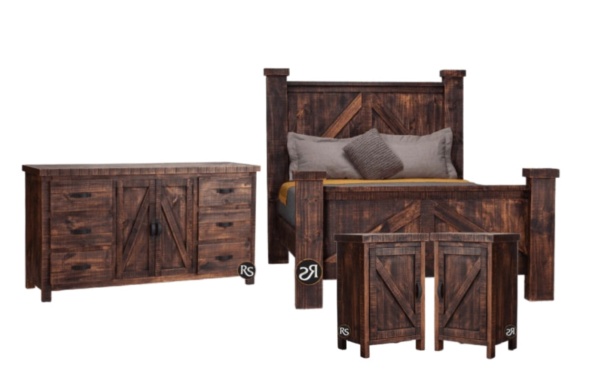 RUSTIC RANCH BEDROOM SET - The Rustic Mile