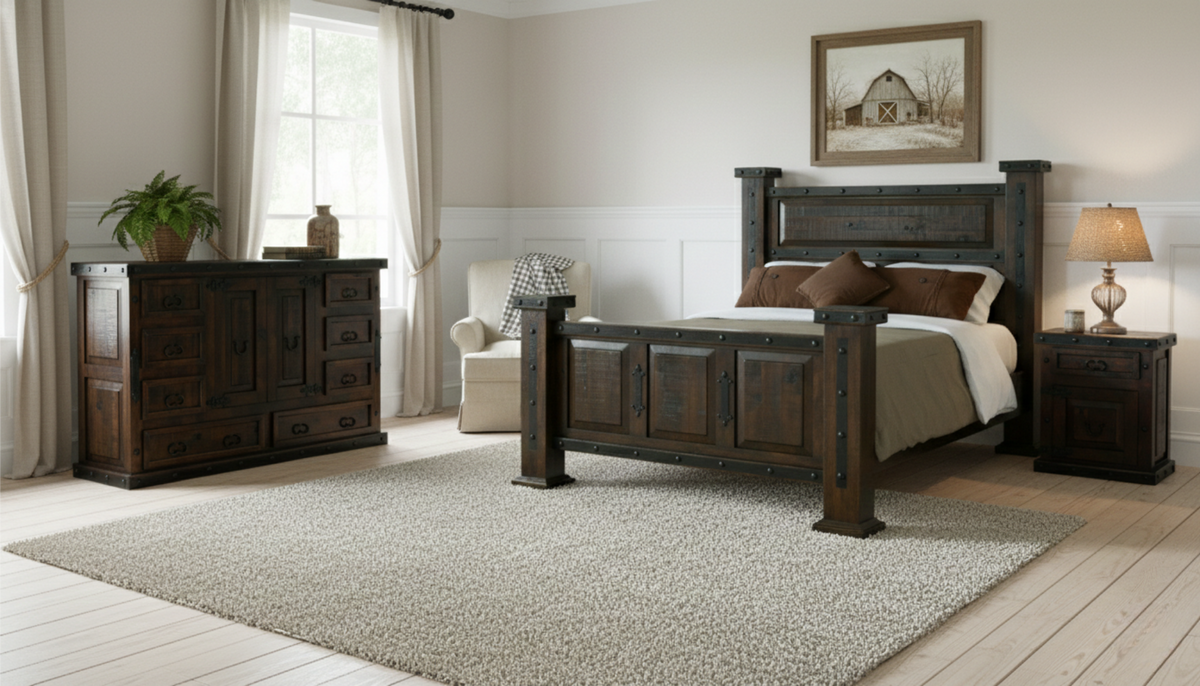 GRAND HACIENDA BEDROOM SET – The Rustic Mile