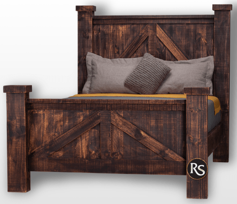 RUSTIC RANCH BED - The Rustic Mile