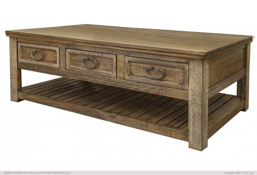MONTANA COFFEE TABLE AND TWO END TABLES - The Rustic Mile