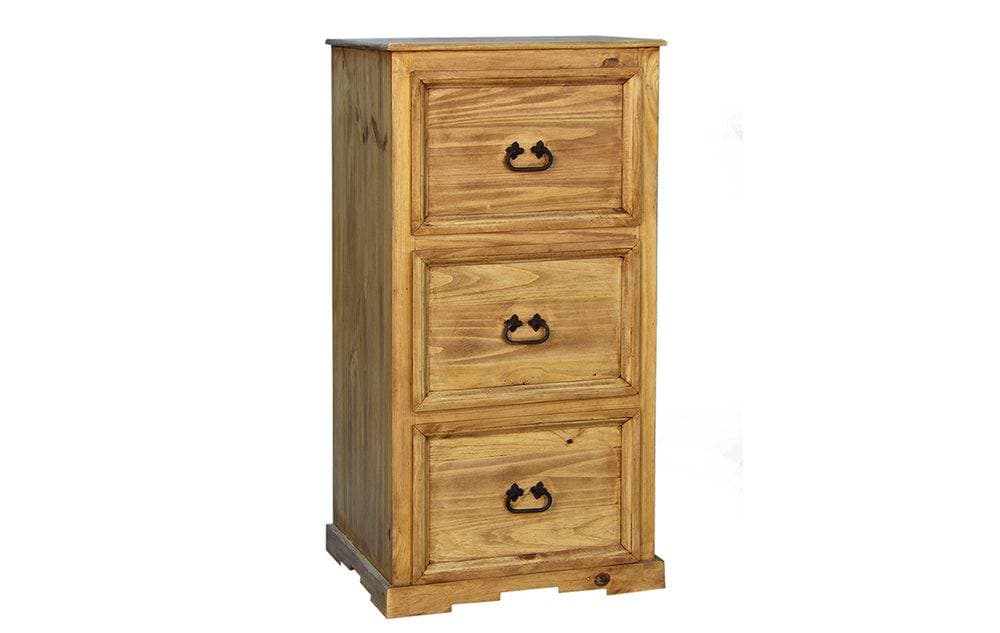TRADITIONAL 3 DRAWER FILE CABINET - The Rustic Mile