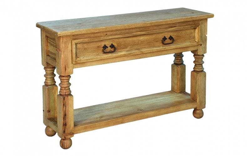 TRADITIONAL LYON 1 DRAWER SOFA TABLE - The Rustic Mile