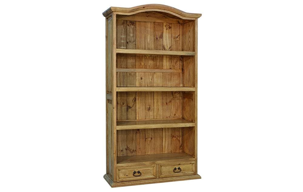 TRADITIONAL 2 DRAWER BOOKCASE - The Rustic Mile