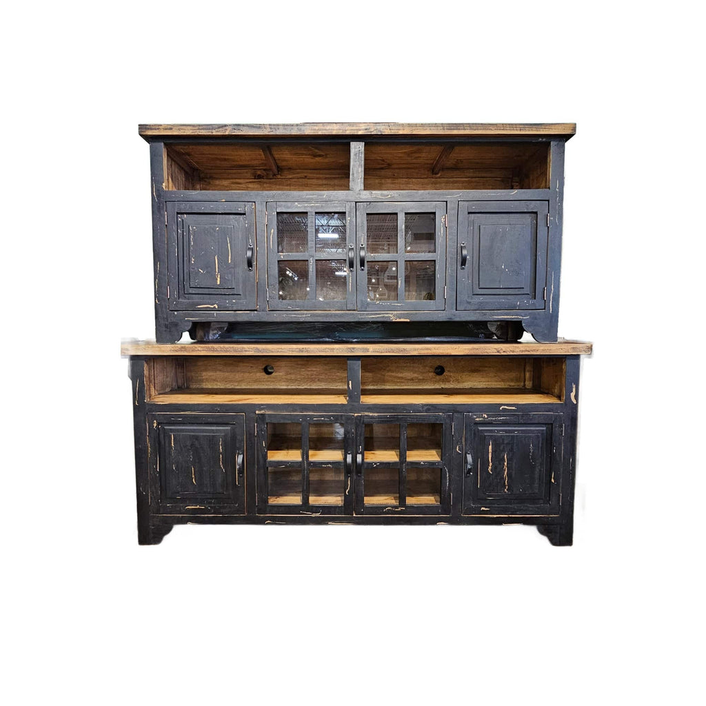 BONANZA TV CONSOLE BLACK - The Rustic Mile