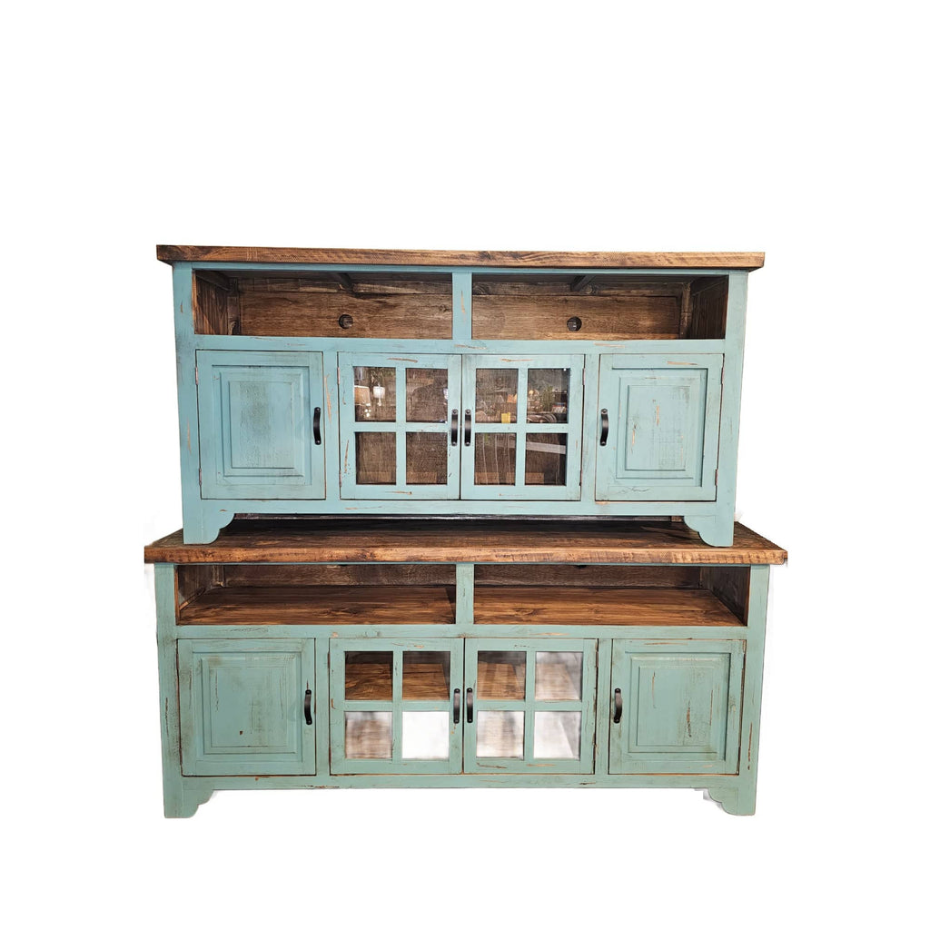 BONANZA TV CONSOLE TURQUOISE - The Rustic Mile