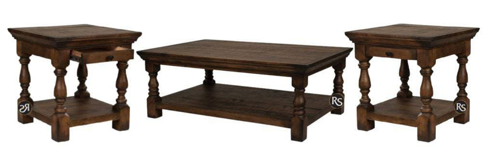 THE FLORESVILLE COFFEE TABLE SET - The Rustic Mile
