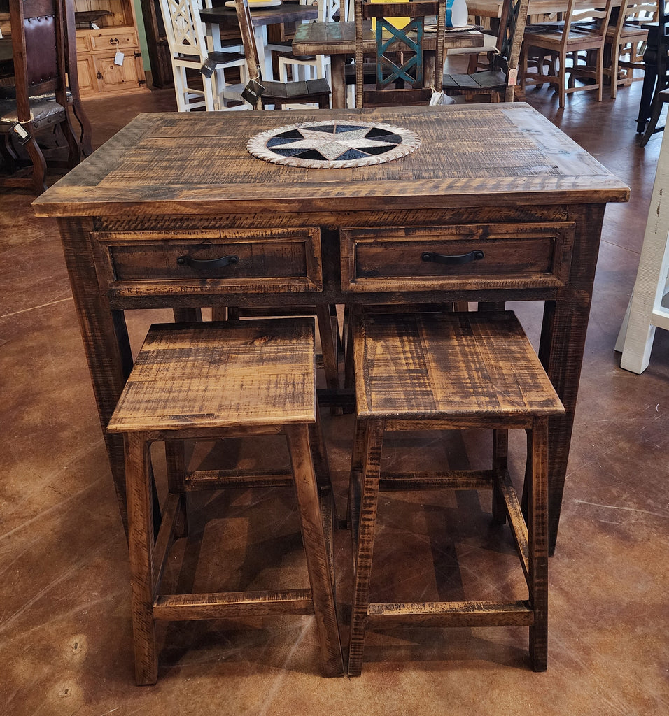 MONTANA KITCHEN ISLAND IN DARK - The Rustic Mile