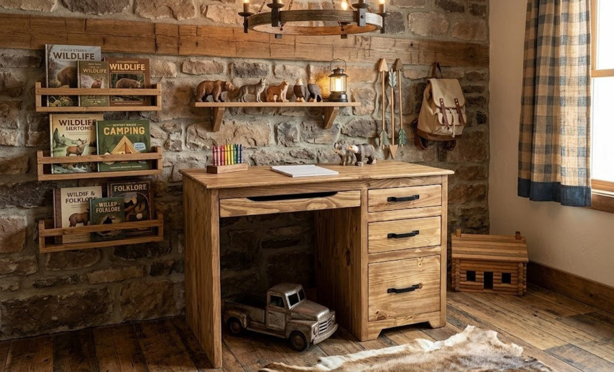 TRADITIONAL STUDENT DESK – The Rustic Mile