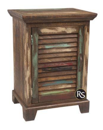 CABANA SHUTTER NIGHTSTAND - The Rustic Mile