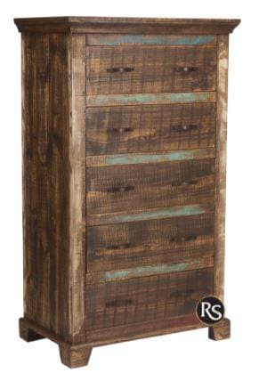 CABANA 5 DRAWER CHEST - The Rustic Mile