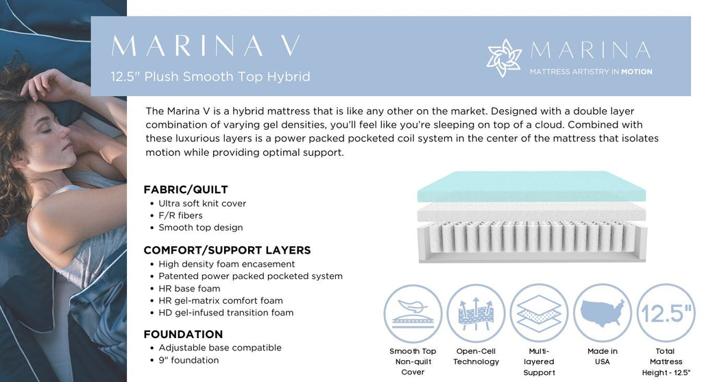 THE MARINA MATTRESS - PLUSH FEEL - The Rustic Mile