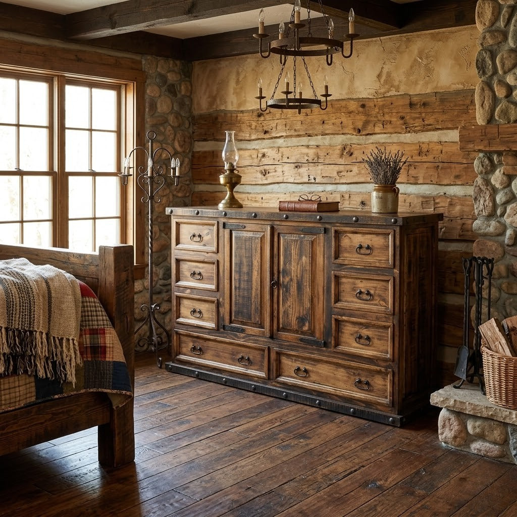 RUSTIC EXTRA LARGE DRESSER – The Rustic Mile