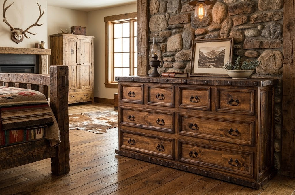 RUSTIC LARGE DRESSER
