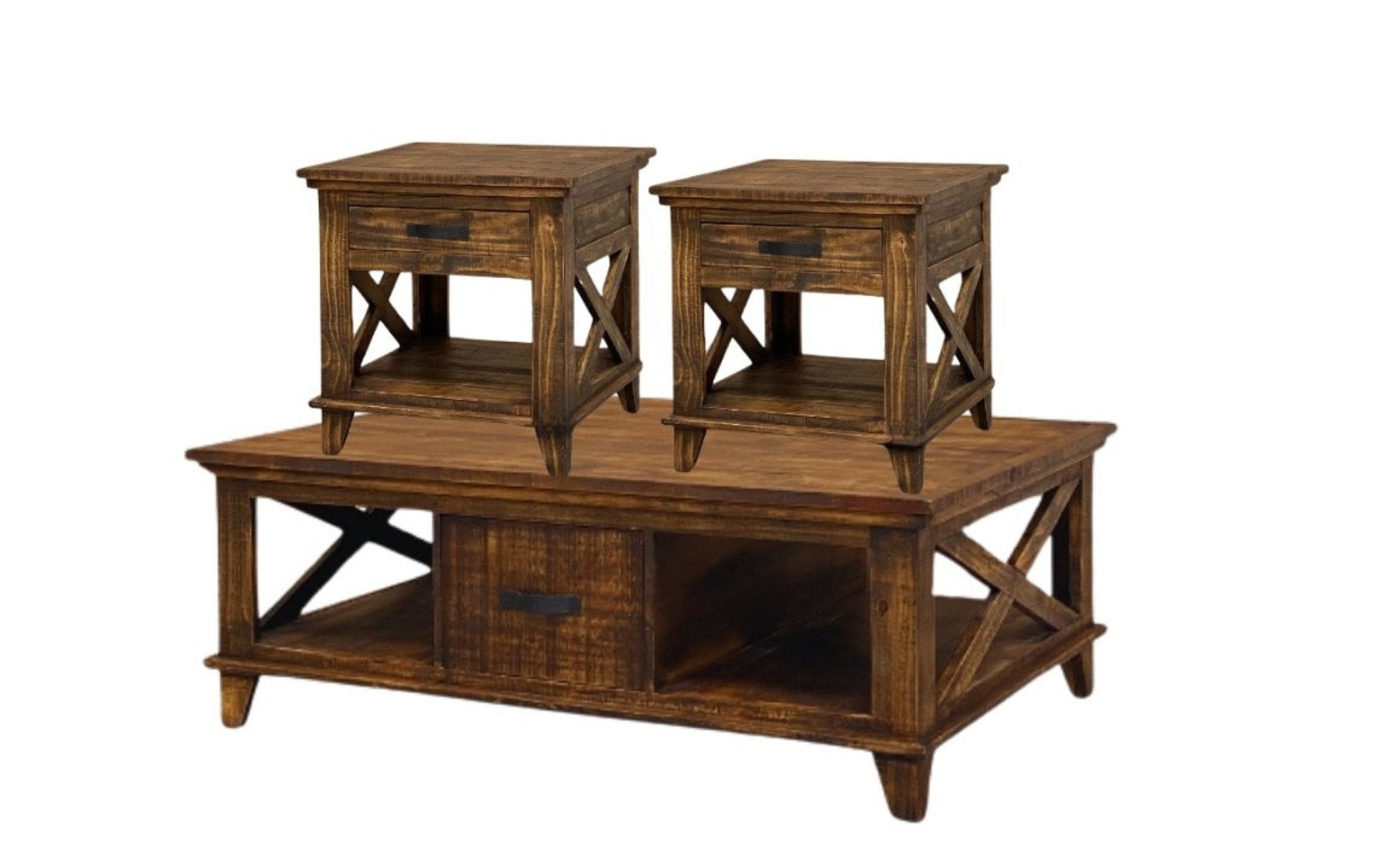 The Ranch Table THE RANCH COFFEE TABLE SET – The Rustic Mile