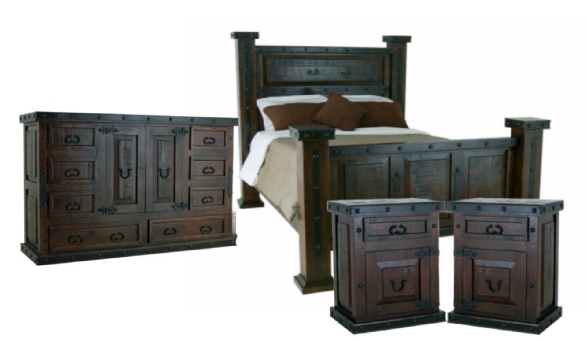 GRAND HACIENDA BEDROOM SET – The Rustic Mile