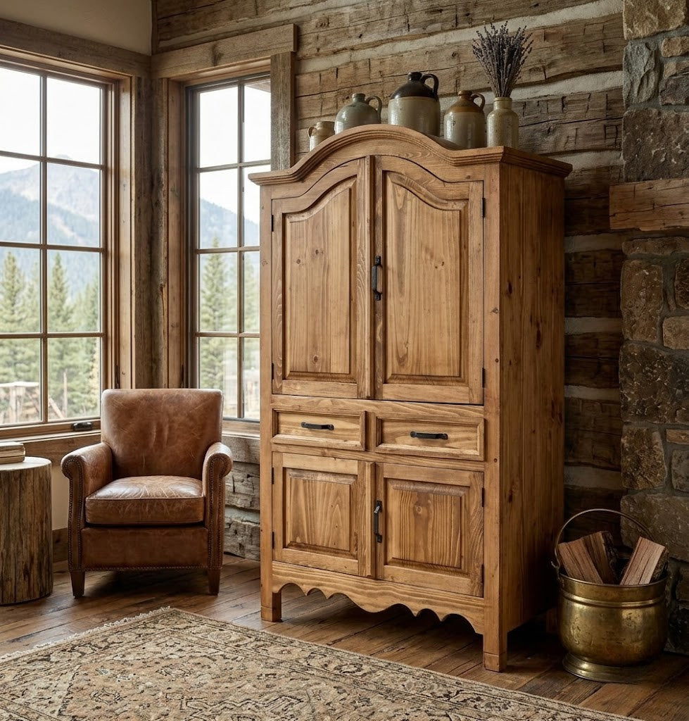 Rustic Small Storage Unit TRADITIONAL SIERRA GARAGE STORAGE UNIT – The Rustic Mile