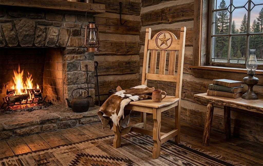 TRADITIONAL TEXAS MARBLE STAR CHAIR – The Rustic Mile