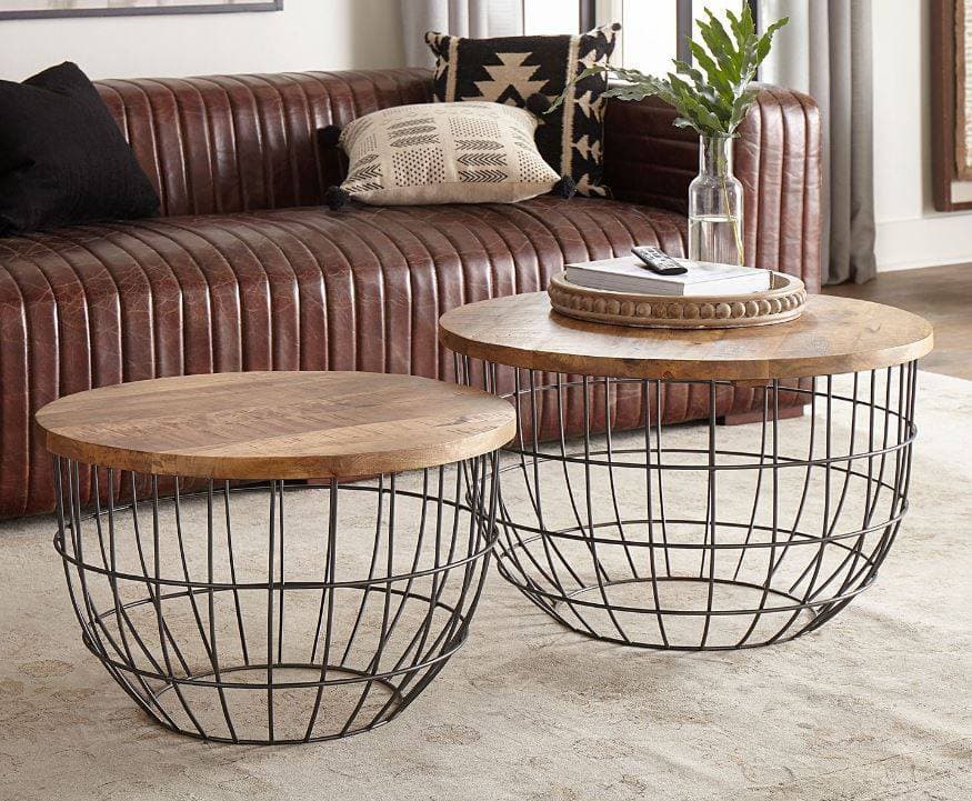 AKINS NESTING TABLES - The Rustic Mile