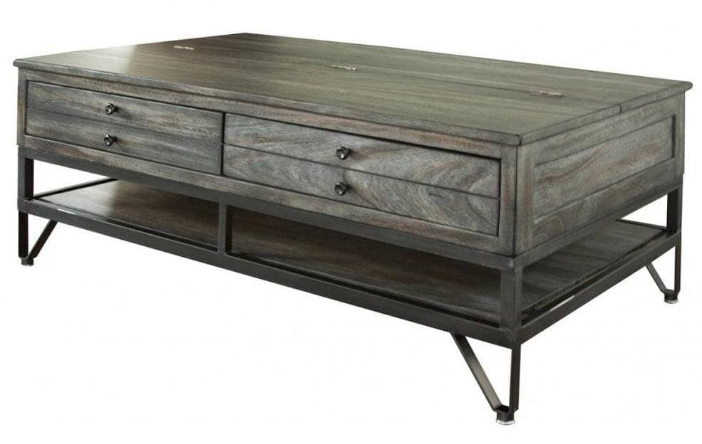 MORO COFFEE TABLE WITH STORAGE - The Rustic Mile