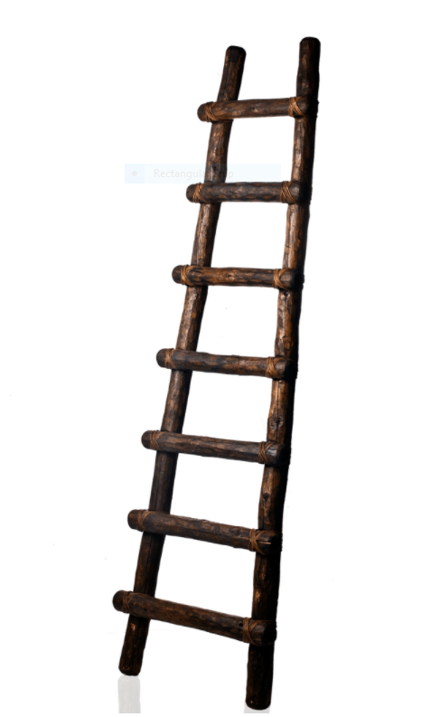 WOODEN LADDER – The Rustic Mile WOODEN LADDER – The Rustic Mile