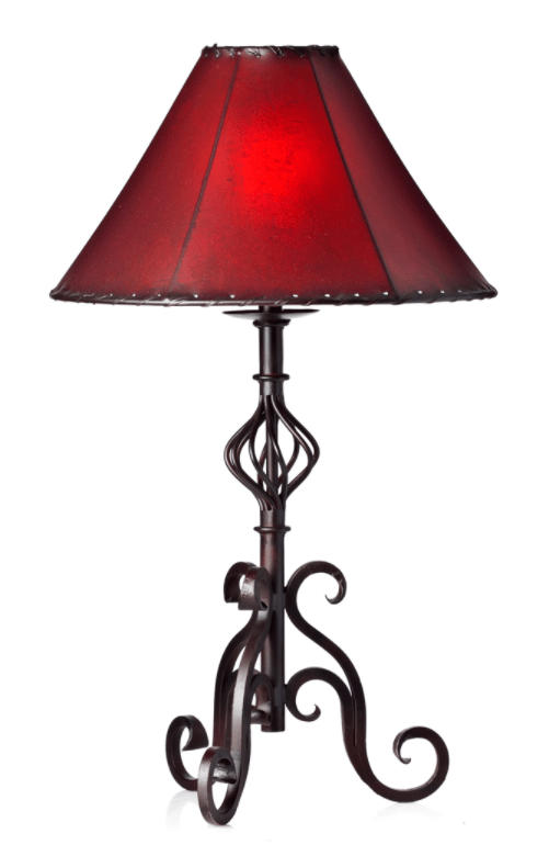 IRON TABLE LAMP 016 - The Rustic Mile