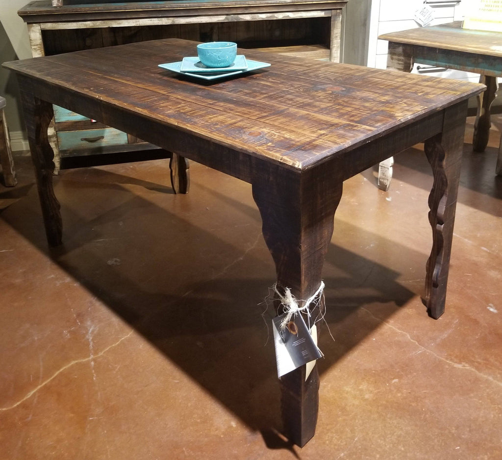 CABANA 5 FT TABLE W/ DARK STAIN - The Rustic Mile