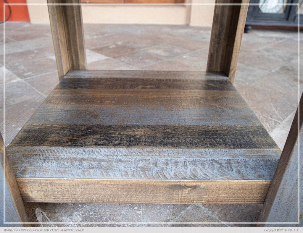 LOFT BROWN 54" SQUARE DINING TABLE - The Rustic Mile