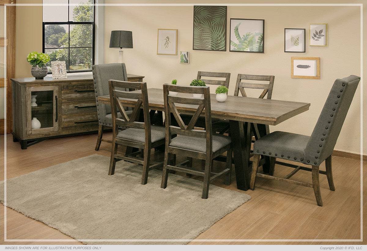 Brown dining room chairs set of 4 sales