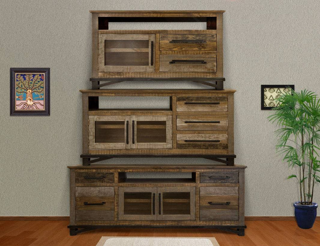 LOFT BROWN TV CONSOLES - The Rustic Mile