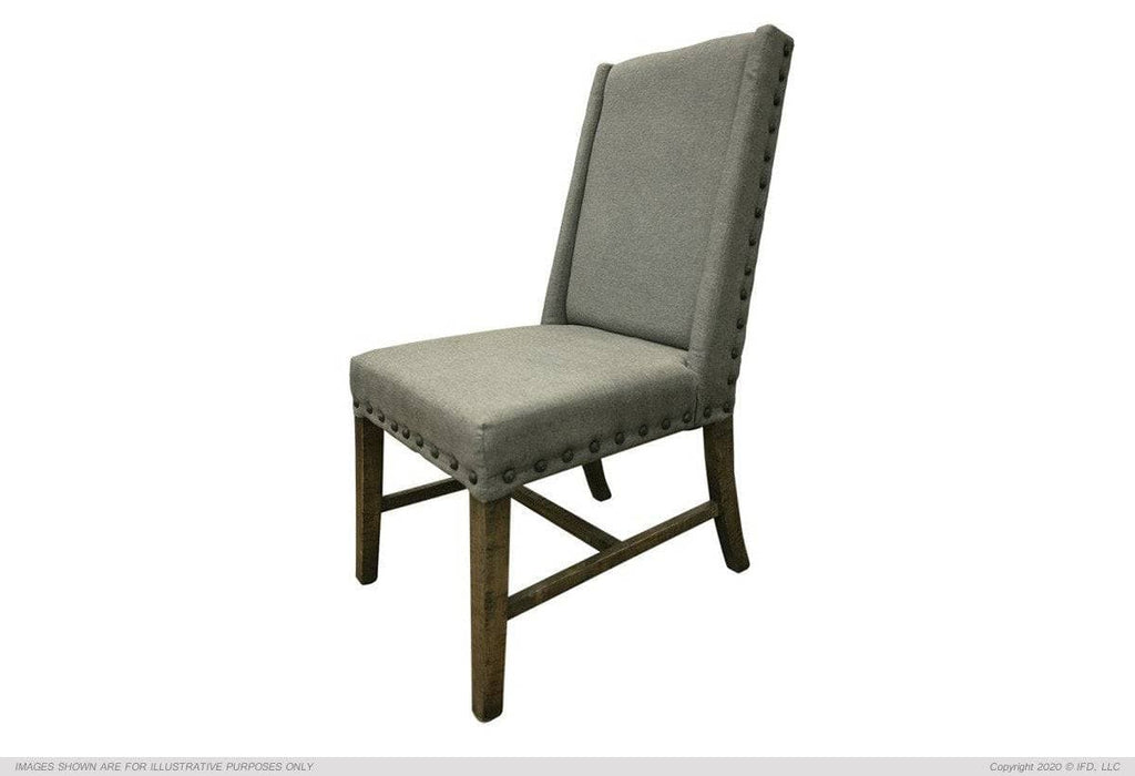 LOFT BROWN UPHOLSTERED CHAIR - The Rustic Mile