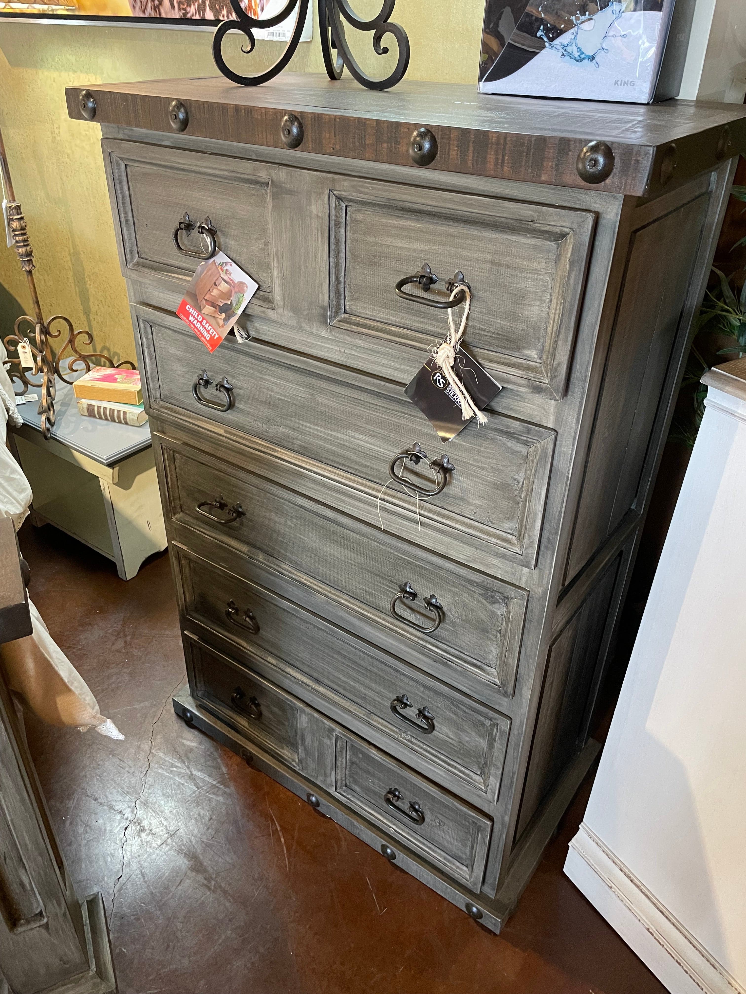 RUSTIC CHEST W/ WEATHERED FARMHOUSE STAIN The Rustic Mile RUSTIC CHEST W/ WEATHERED FARMHOUSE STAIN The Rustic Mile