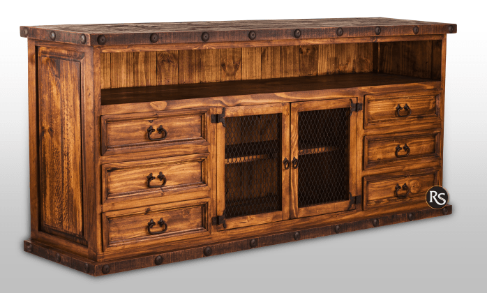 RUSTIC 80 TV CONSOLE