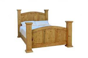TRADITIONAL MANSION BED - The Rustic Mile