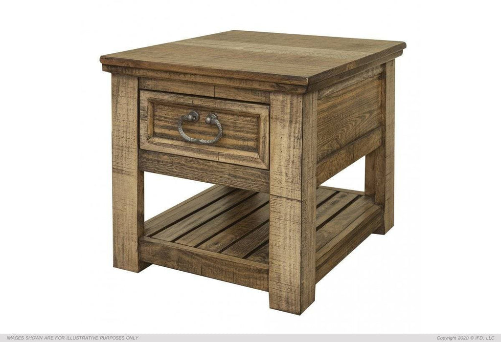 MONTANA CHAIR SIDE TABLE - The Rustic Mile
