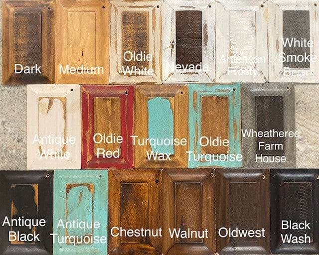 RUSTIC AND TRADITIONAL STAIN COLORS - The Rustic Mile