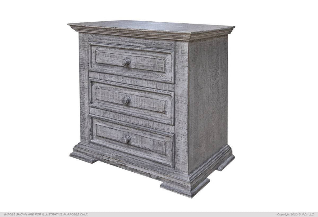 TERRA GRAY NIGHTSTAND - The Rustic Mile