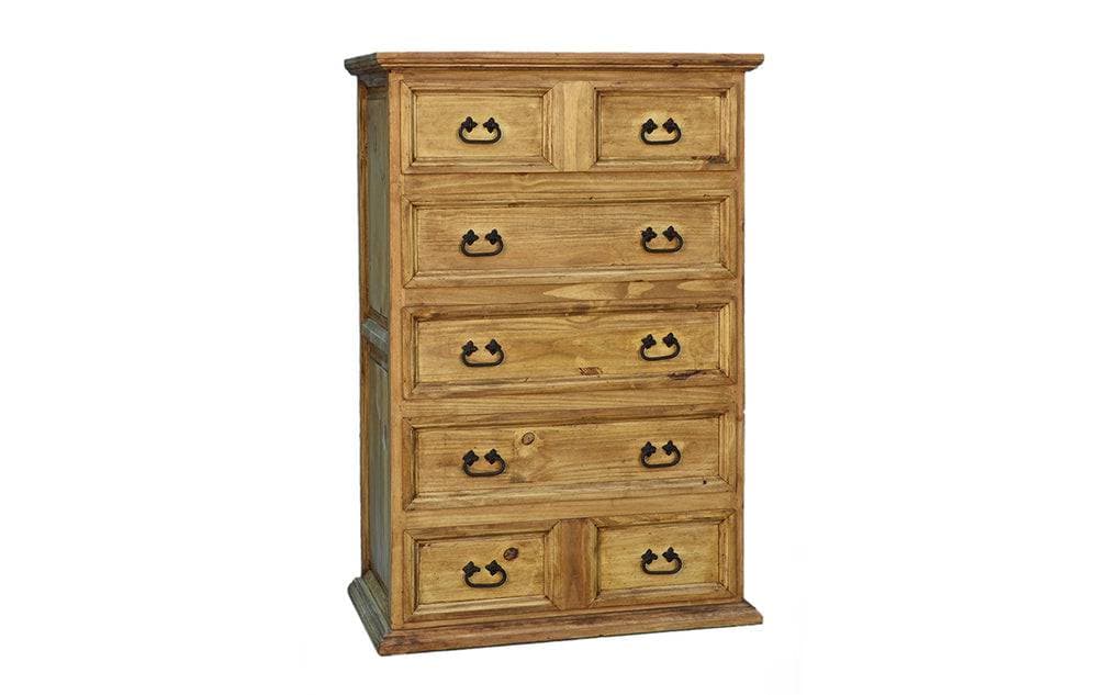 TRADITIONAL TALL 5 DRAWER CHEST - The Rustic Mile