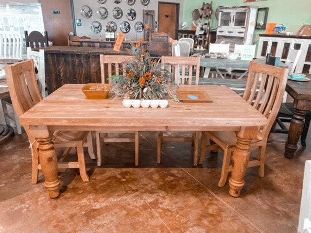Mexican Style Dining Room Sets TRADITIONAL 6FT SANTA RITA DINING