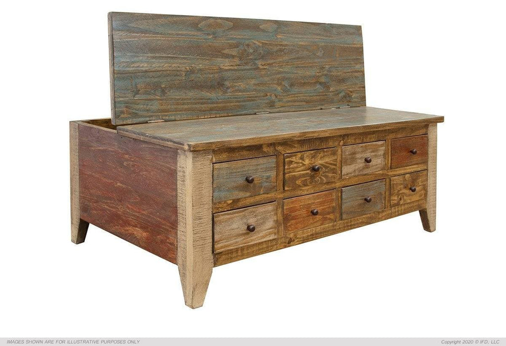 ANTIQUE COFFEE TABLE AND TWO END TABLES - The Rustic Mile
