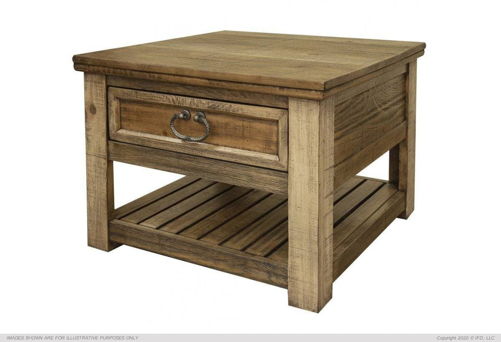 MONTANA COFFEE TABLE AND TWO END TABLES - The Rustic Mile