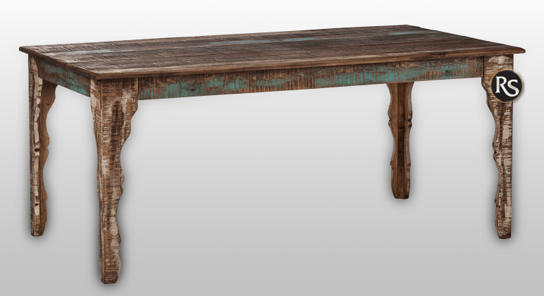 CABANA 5FT OR 6FT TABLE IN MULTICOLOR STAIN - The Rustic Mile