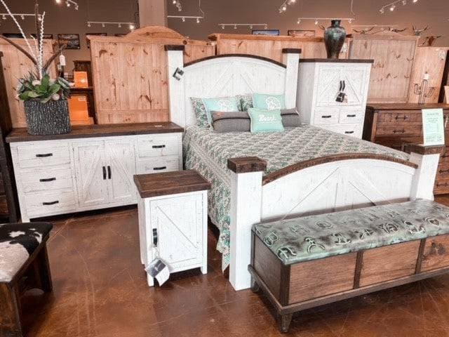 RUSTIC MANSION NEVADA BEDROOM SET - The Rustic Mile