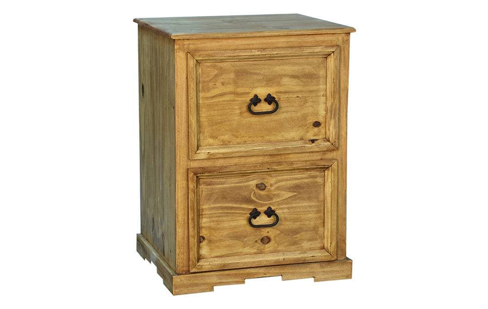 TRADITIONAL 2 DRAWER FILE CABINET - The Rustic Mile