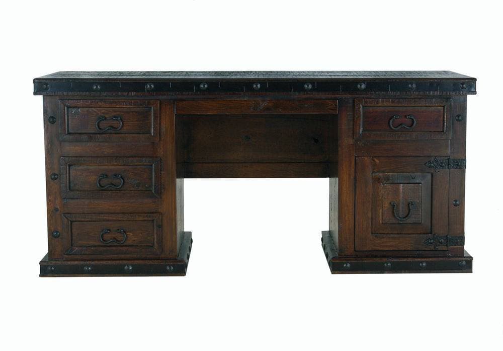 GRAND HACIENDA COMPUTER DESK - The Rustic Mile