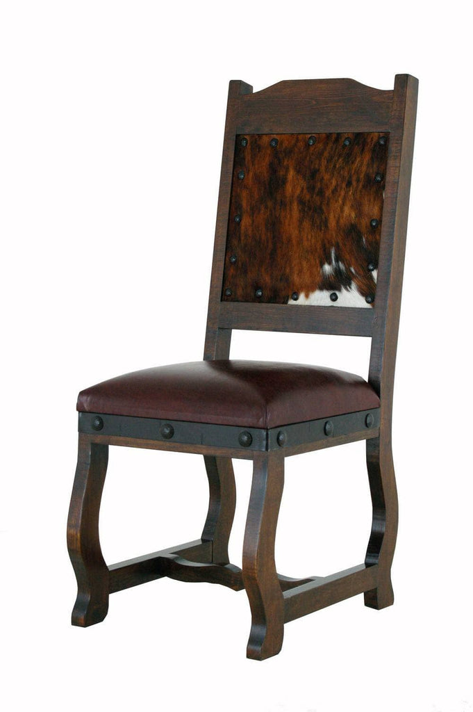 GRAND HACIENDA SQUARE TOP SIDE CHAIR - The Rustic Mile