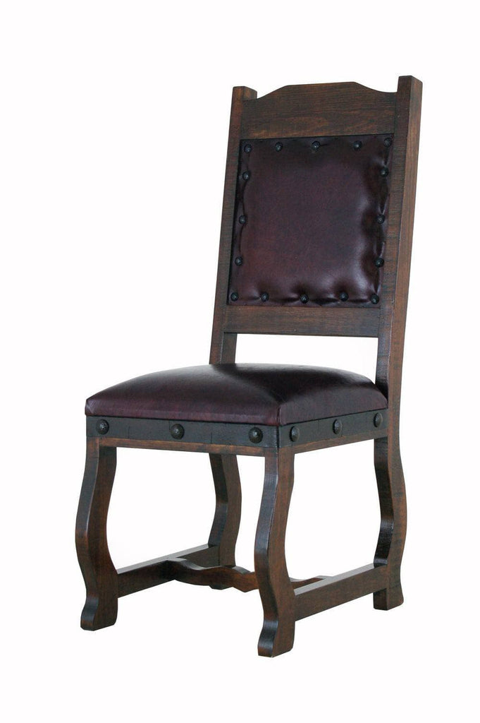 GRAND HACIENDA SQUARE TOP SIDE CHAIR - The Rustic Mile