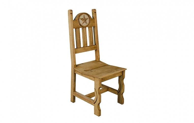 TRADITIONAL TEXAS MARBLE STAR CHAIR - The Rustic Mile
